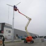 Instalare turbina eoliana