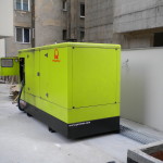 Instalare grup electrogen outdoor