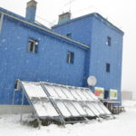 Panouri fotovoltaice statia meteo Lacauti